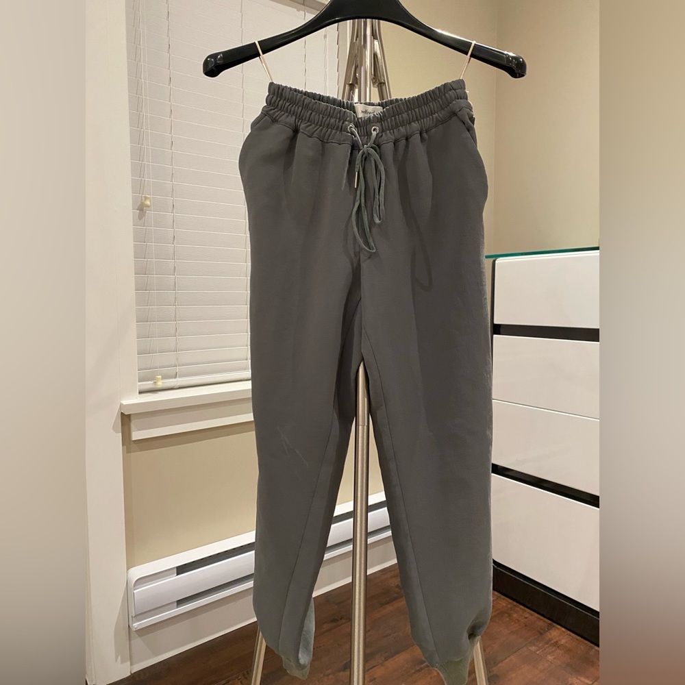 ARITZIA Wilfred Green Jogger Buffon Pants